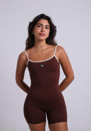 Bodysuit active coffee