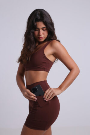 Short Cross bolso coffee