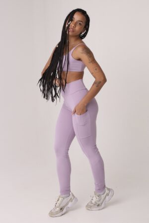 Legging bolsos Classic lilás