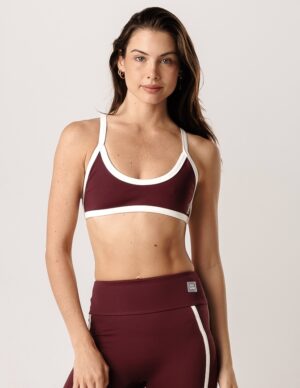 Top Straps Bordô