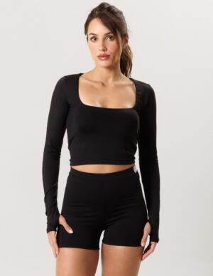 Long Sleev Black